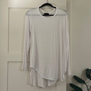 White long sleeve tunic